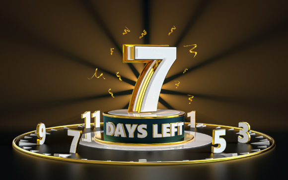 7 Days Left Promotional Background: The Strategic Power of Urgency in Visual Design