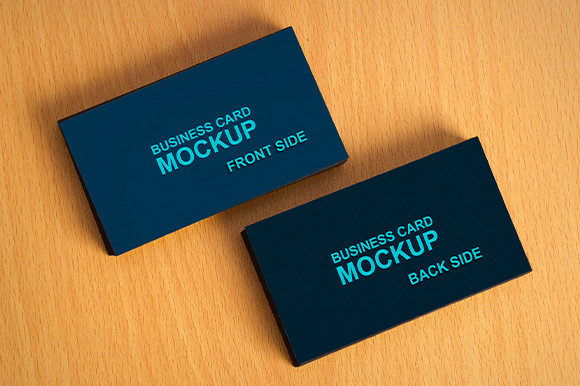 Black Textured Business Card Mockup: Elevate Your Professional Presentation