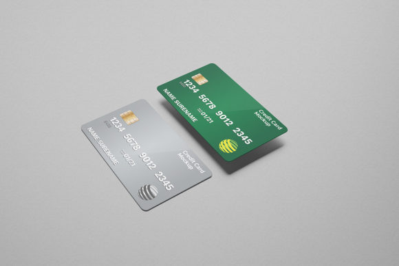 Elegant Credit Card Mockup for Professional Design