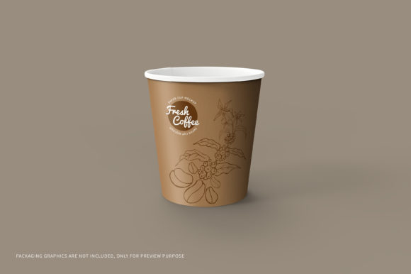 Elevate Your Brand Identity with the Paper Cup Mockup 5A: A Comprehensive Guide to Professional Packaging Presentation