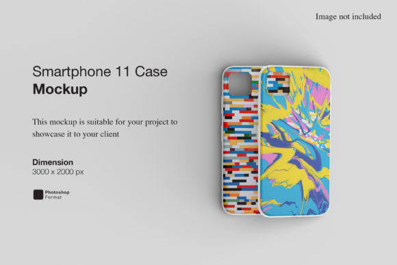 Smartphone 11 Case Mockup: Professional Design Showcase