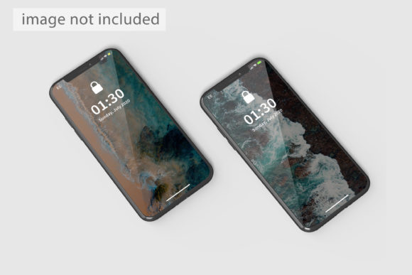 Smartphones Mockup Top View: The Ultimate Tool for Professional App and UI Showcase