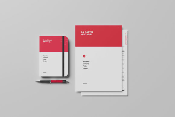 Strategic Implementation of a Corporate Branding Mockup for Professional Presentation