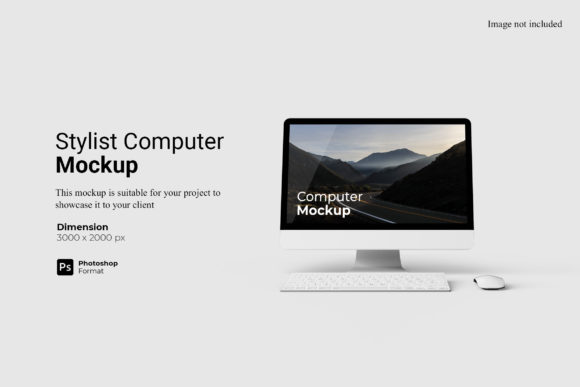 Stylish Computer Mockup: The Professional Workflow Essential