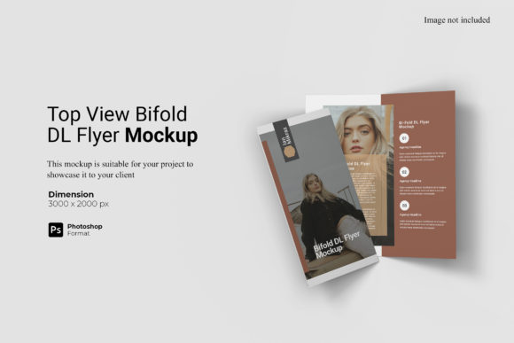 Top View Bifold DL Flyer Mockup: The Essential Tool for Professional Design Presentation